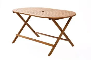 Стол из акации Joygarden OXFORD 150 см складной