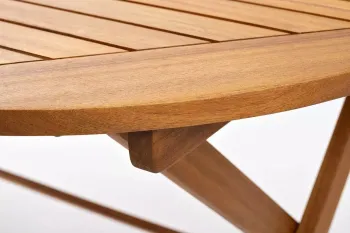 Стол из акации Joygarden OXFORD 150 см складной