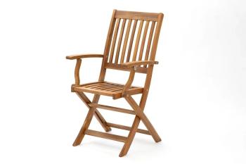 Стул из акации Joygarden OXFORD складной с подлокотниками