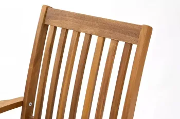 Стул из акации Joygarden OXFORD складной с подлокотниками