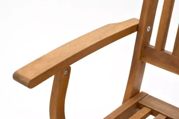 Стул из акации Joygarden OXFORD складной с подлокотниками