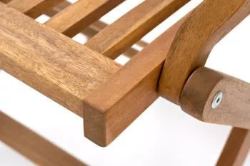 Стул из акации Joygarden OXFORD складной с подлокотниками