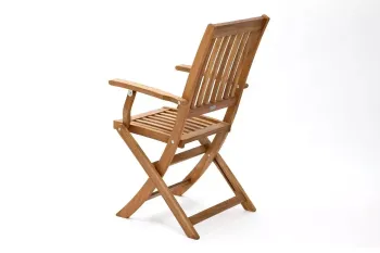 Стул из акации Joygarden OXFORD складной с подлокотниками