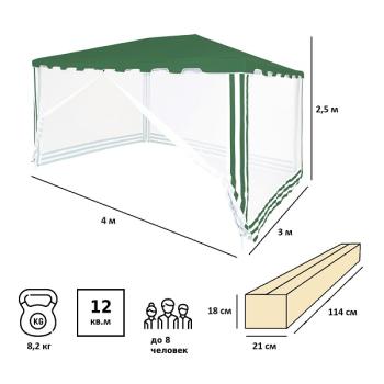 Тент садовый Green Glade 1044