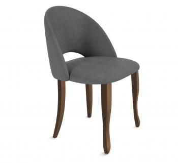 Платиново-серый/Темный орех/Черный муар