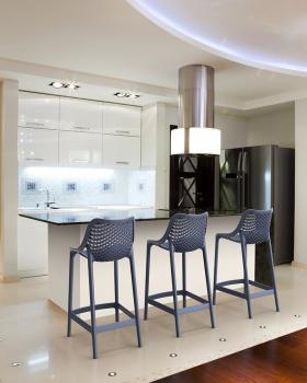 Стул пластиковый полубарный ReeHouse Air Bar