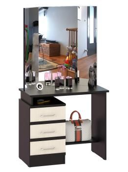 Спальня СВК Сакура № 4 Стол косметический + Кровать 1400 + Шкаф-купе 1140