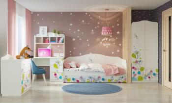 Стол письменный Мама Цветы