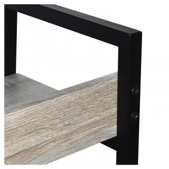 Стеллаж на металлокаркасе BRABIX LOFT SH-002