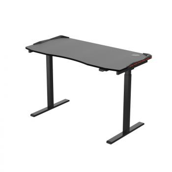 Стол для компьютера (для геймеров) с электроприводом и RGB-подсветкой FoxGear FG-IE-47B