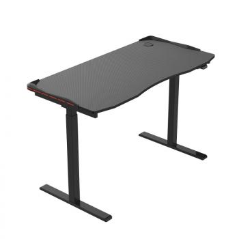 Стол для компьютера (для геймеров) с электроприводом и RGB-подсветкой FoxGear FG-IE-47B