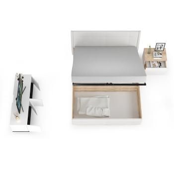 Кровать Муссон Mobi 11.28 + Тумба 16.03 + Тумба ТВ 13.276