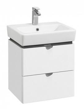 Тумба с раковиной Aquaton Скай 50/Раковина