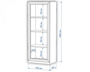 Витрина низкая Мэрдэс ВтН-ФС-ФГ