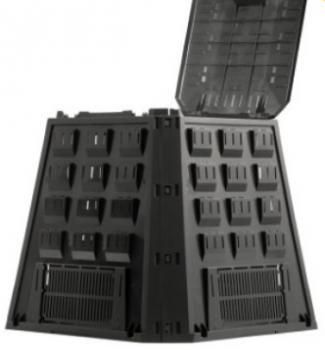 Компостер Prosperplast Evogreen 420 л чёрный