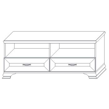 Тумба для аппаратуры Кураж Сиена 1