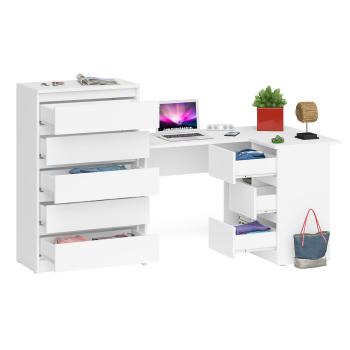 Стол компьютерный СВК Мори МС-16 правый + Комод МК700.5