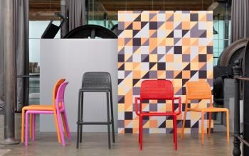 Стул пластиковый ReeHouse Lido барный