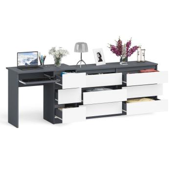 Стол компьютерный СВК Мори МС-6 правый + Комод МК1380.6