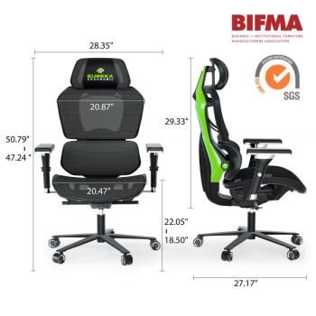 Эргономичное компьютерное кресло (для геймеров) EUREKA TYPHON