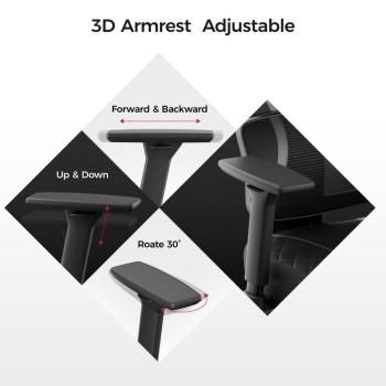 Эргономичное компьютерное кресло (для геймеров) EUREKA Norn