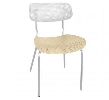 белый/бежевый/хром лак