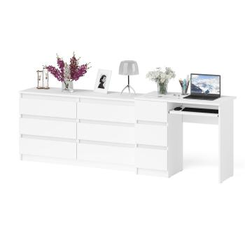 Стол компьютерный СВК Мори МС-6 левый + Комод МК1380.6