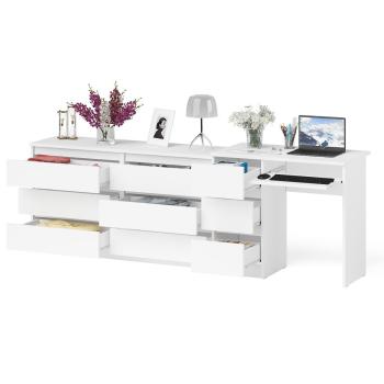 Стол компьютерный СВК Мори МС-6 левый + Комод МК1380.6