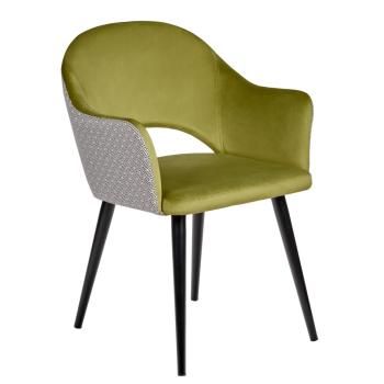 Ярко-зеленый с жаккардом