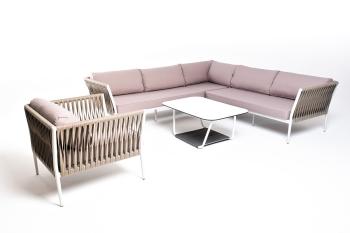 Модульная лаунж-зона из роупа (веревки) 4sis Касабланка