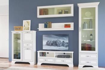 Шкаф с витриной Анрэкс 1V2S TIFFANY