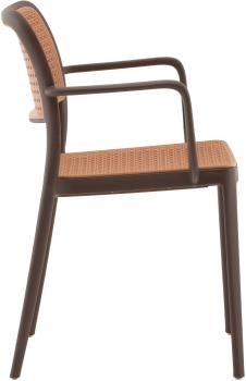 Стул пластиковый STOOL GROUP Yona с подлокотниками