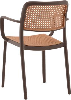 Стул пластиковый STOOL GROUP Yona с подлокотниками