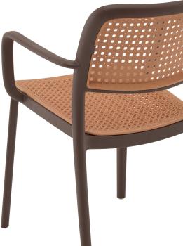 Стул пластиковый STOOL GROUP Yona с подлокотниками