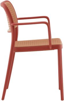 Стул пластиковый STOOL GROUP Yona с подлокотниками