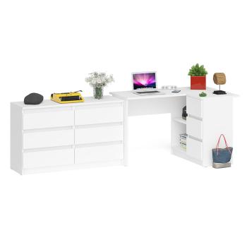 Стол компьютерный СВК Мори МС-16 правый + Комод МК1200.6