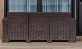 Диван ROYAL FAMILY LANA LUX трехместный с широкими подлокотниками