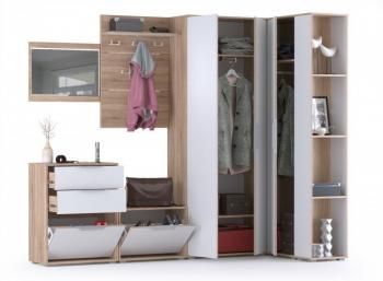 Прихожая Mobi Куба 9 Зеркало + 13.113 + 10.122 + 13.141 + 13.58 + 13.136 + 13.137