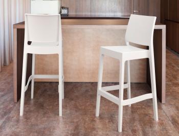 Стул пластиковый барный Siesta Maya Bar 75