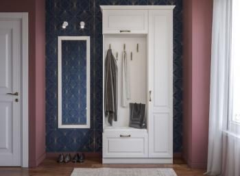 Пуф Mobi Ливерпуль 14.02 + Зеркало 03.242