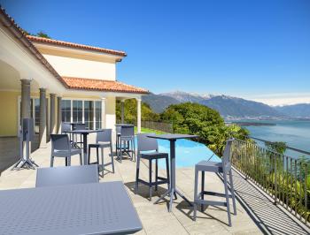 Стул пластиковый барный Siesta Maya Bar 75