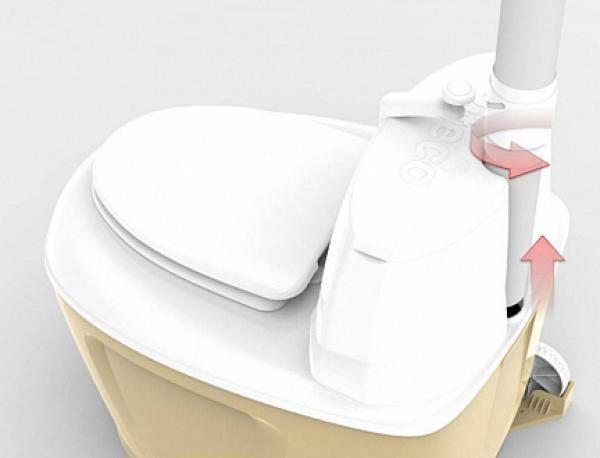 Биотуалет Piteco 905 с вентилятором