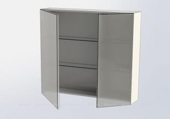 Зеркало-шкаф AQUANET Нью-Йорк 100