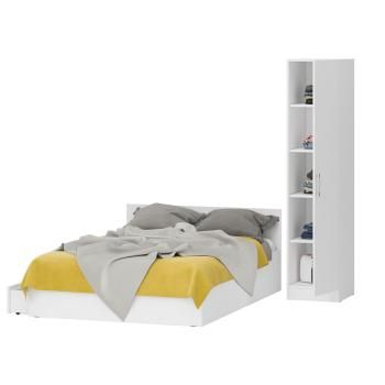 Кровать с ящиками СВК 1400 + Пенал Стандарт