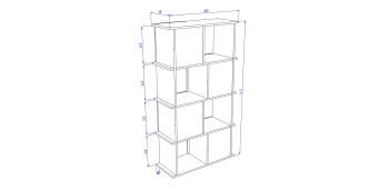 Стеллаж Мэрдэс СТЛБ-ЗВ