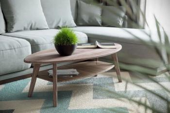 Стол журнальный Серфинг Грецкий орех/Акация (У)