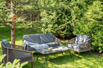 Лаундж-зона 4-местная из роупа Канны со столом 4sis Верона