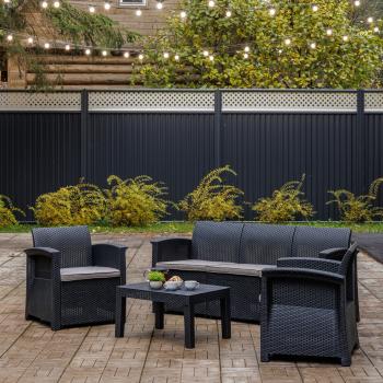 Лаунж-зона ROYAL FAMILY LILY с трехместным диваном