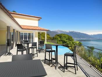 Стул пластиковый барный Siesta Maya Bar 75