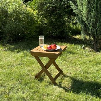 Столик ROYAL FAMILY LUCIO для шезлонга из акации (teaklook)